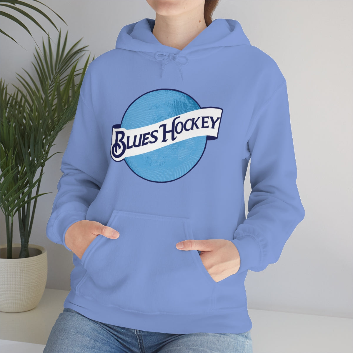 Blues Busch Hockey Hoodie Blues Buzz Store Merch