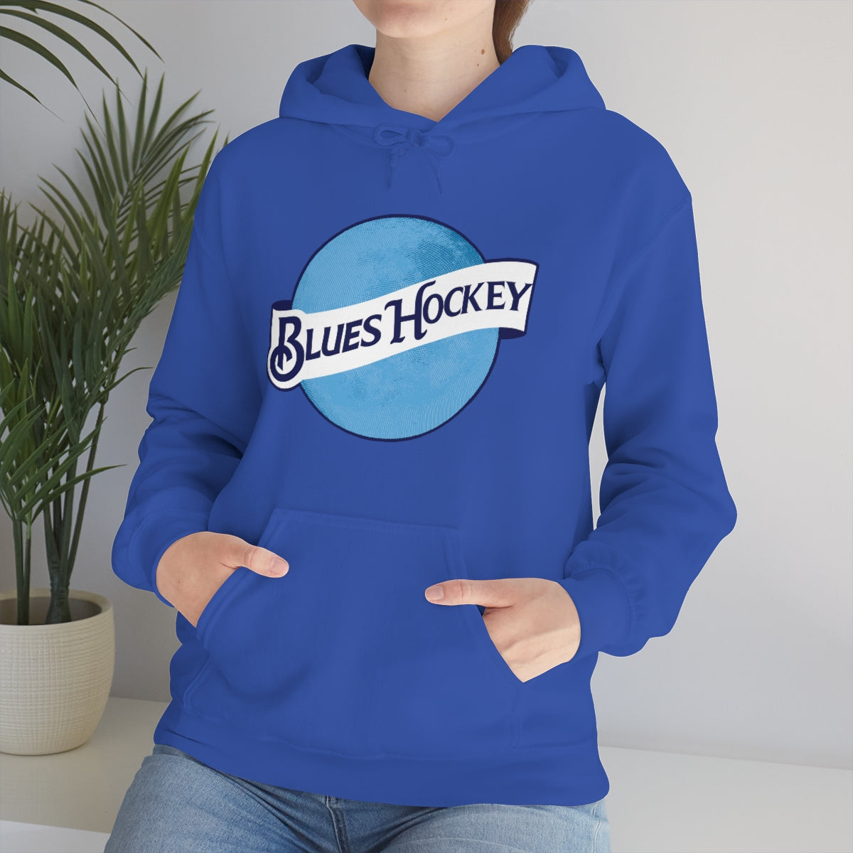 Shop Blues Hockey Hoodies